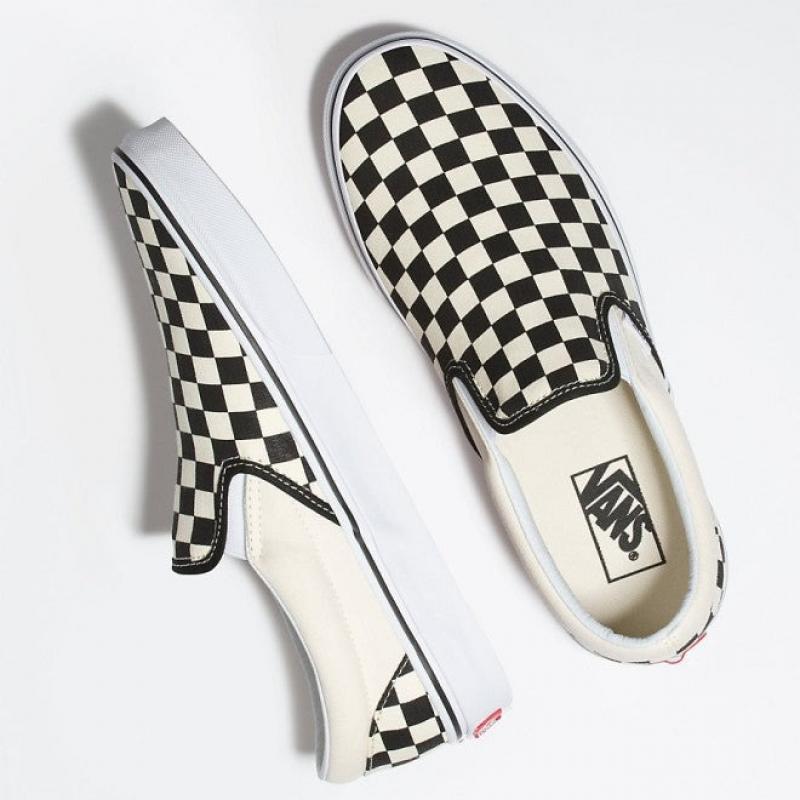 Giầy Vans Kids Core Classic Slip-On Checkerboard Slip-On