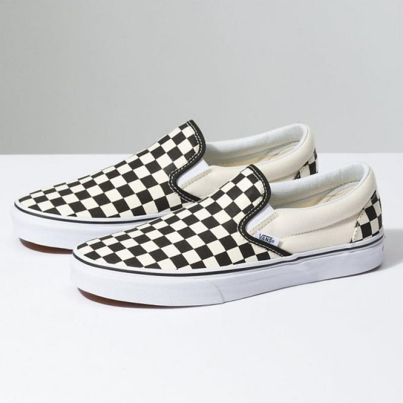 Giầy Vans Kids Core Classic Slip-On Checkerboard Slip-On