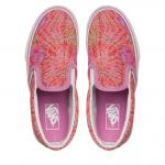 Giầy Vans Kids Vans Classic Slip-On Rose Camo Pink Floral