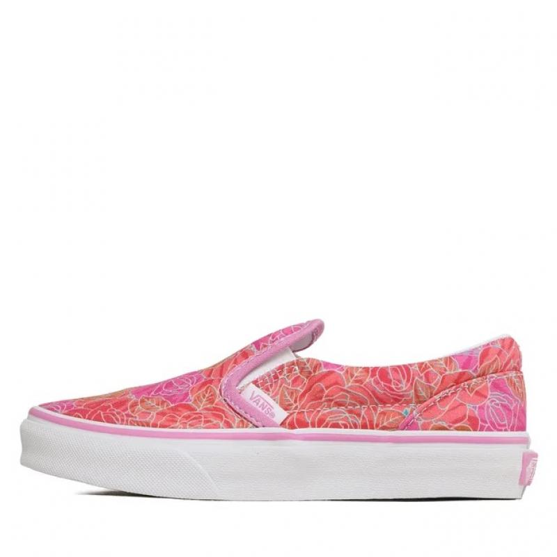 Giầy Vans Kids Vans Classic Slip-On Rose Camo Pink Floral