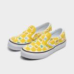 Giầy Vans Kids Classic Slip On Melted Check Yellow