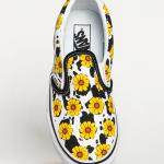 Giầy Vans Kids Customs Sunflower Slip-On