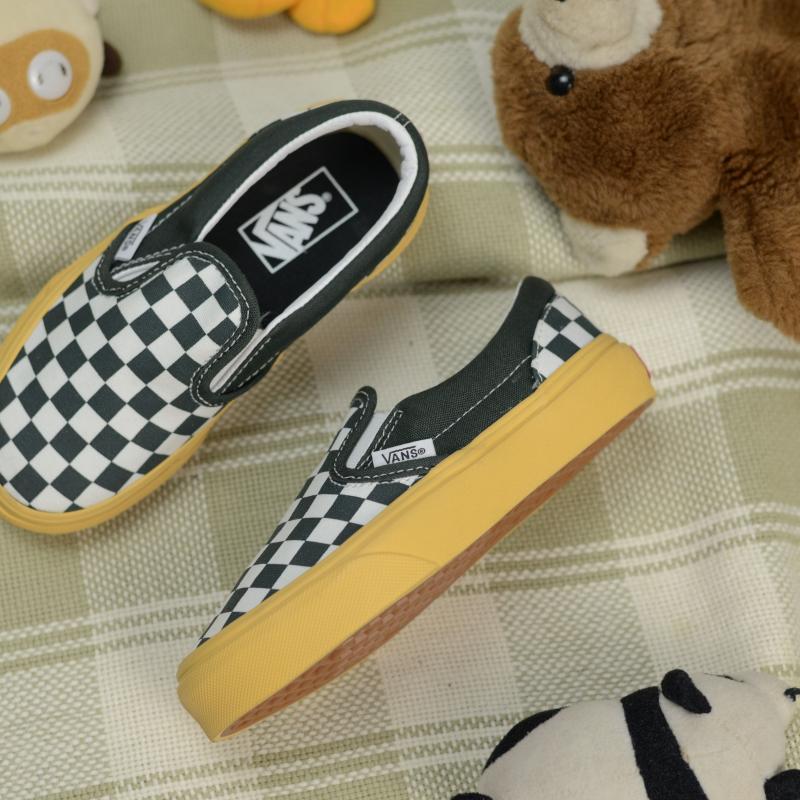 Vans kid checkerboard