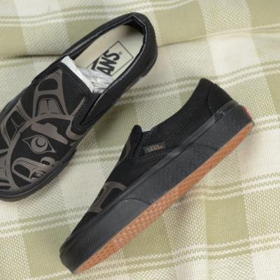 Vans kid slipon mặt trời