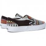 Giầy Vans Kids Classic Slip-On - Fair Isle Brown/Multi