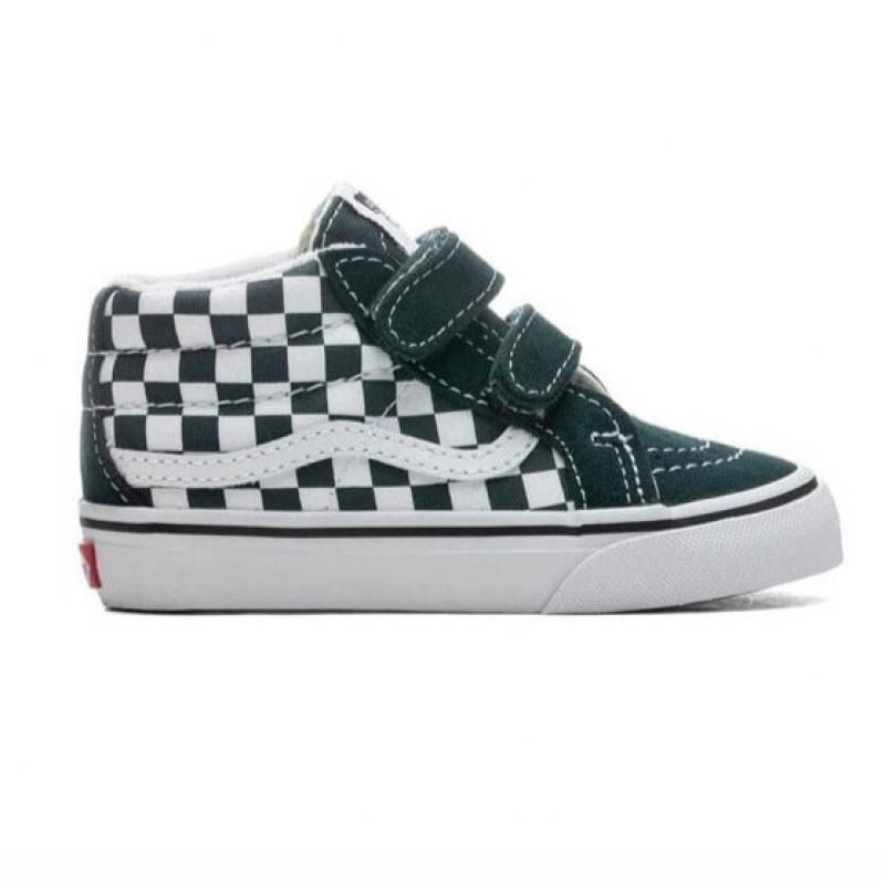 Giầy Vans Kids Toddler SK8 Mid Reissue - Mountain View/Color Theory Checkerboad