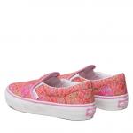 Giầy Vans Kids Vans Classic Slip-On Rose Camo Pink Floral