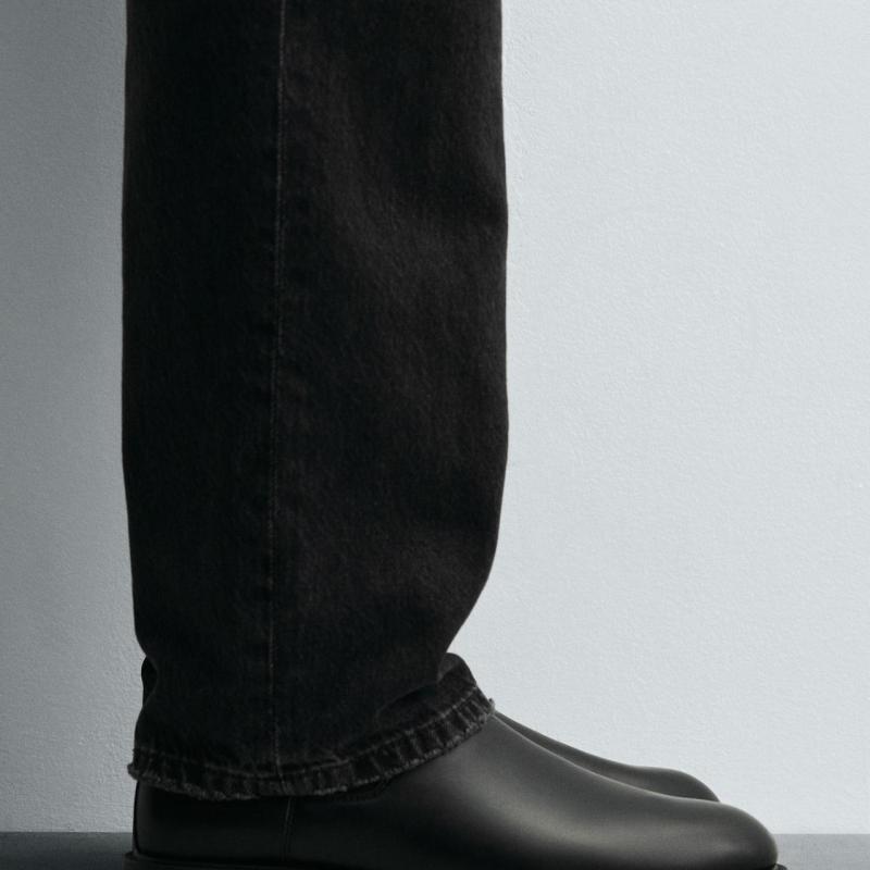 Giầy Zara Chelsea Boot Dress - Black