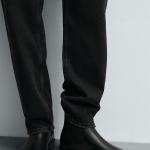 Giầy Zara Chelsea Boot Dress - Black