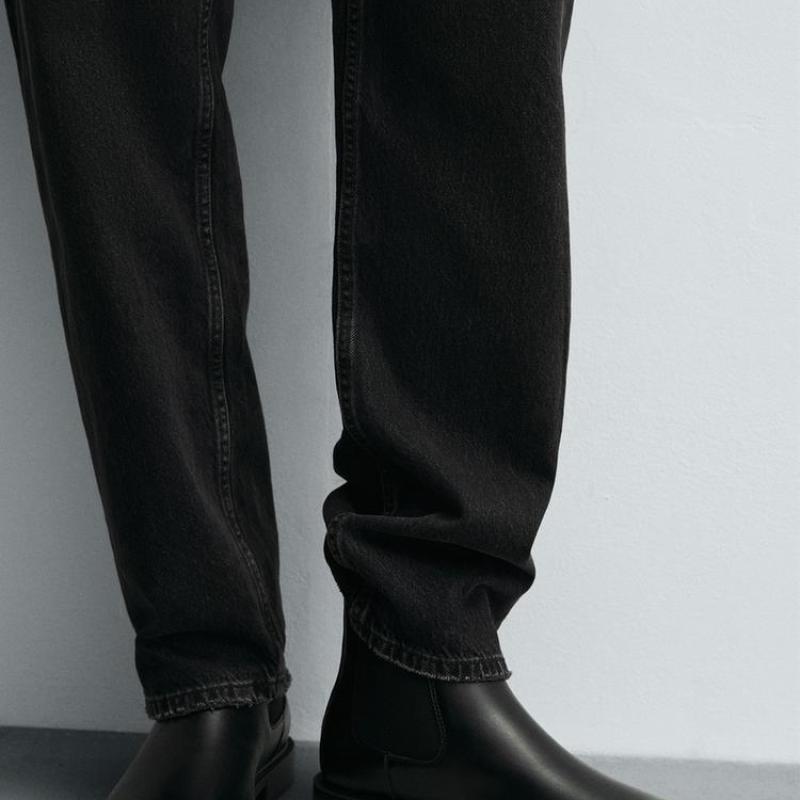 Giầy Zara Chelsea Boot Dress - Black