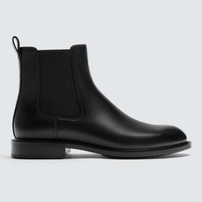Giầy Zara Chelsea Boot Dress - Black