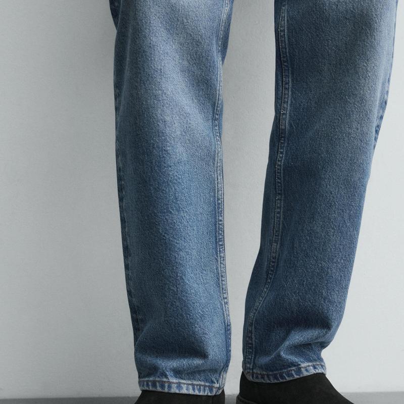 Giầy Zara Chelsea Boot Suede Black