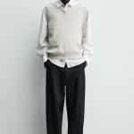 Giầy Zara Man Chelsea Boot Pointed - Brown