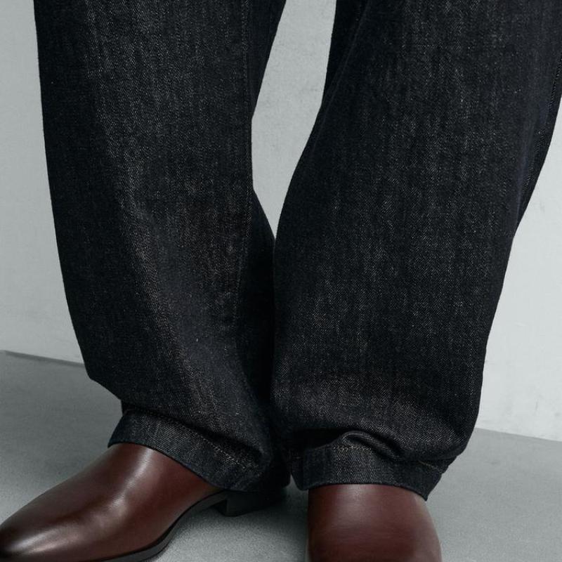 Giầy Zara Man Chelsea Boot Pointed - Brown