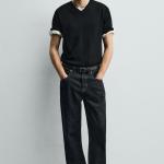 Giầy Zara Chelsea Boot Pointed - Black