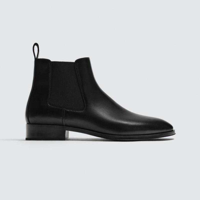 Giầy Zara Chelsea Boot Pointed - Black