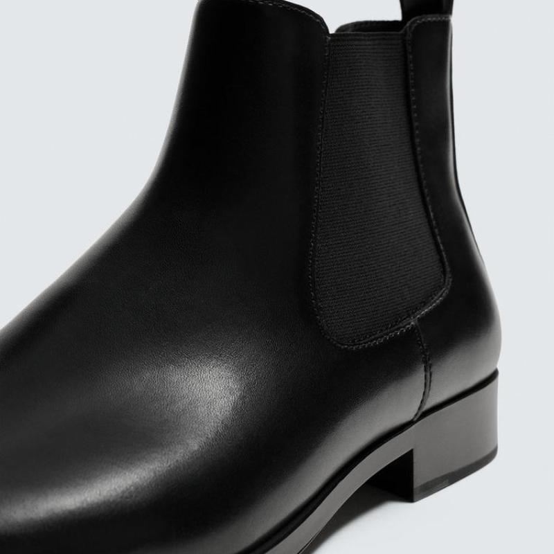 Giầy Zara Chelsea Boot Pointed - Black