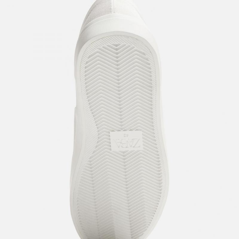 Giày Slip-On Zara Trainers- White