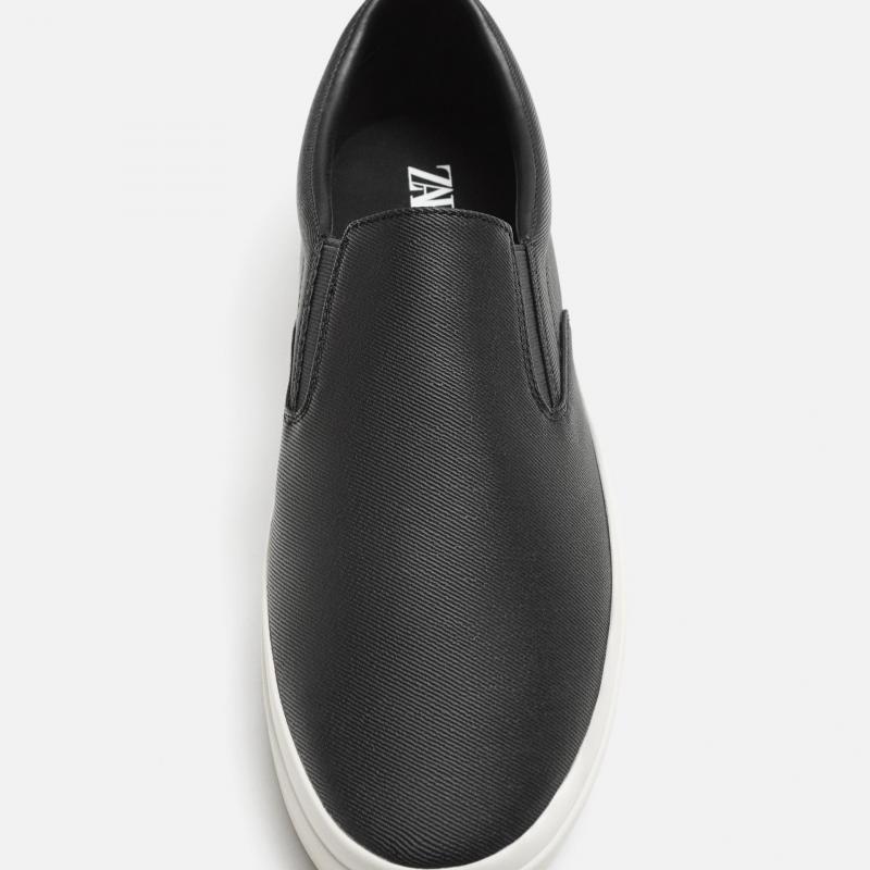 Giày Slip-On Zara Trainers - Black