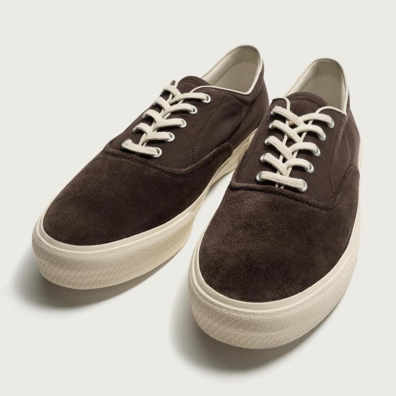 Giầy Zara Man Thể Thao Phối Da