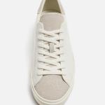 Zara Man Leather Lace-Up Trainer