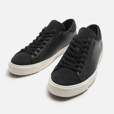 Zara Man Leather Lace-Up Trainer