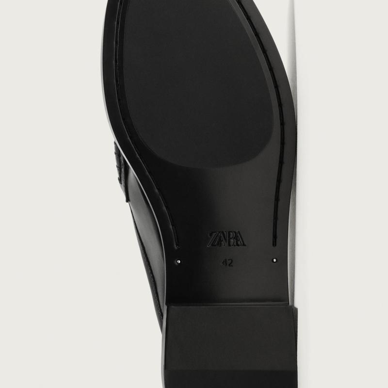 Giầy Zara Man Moccasin Hở Gót