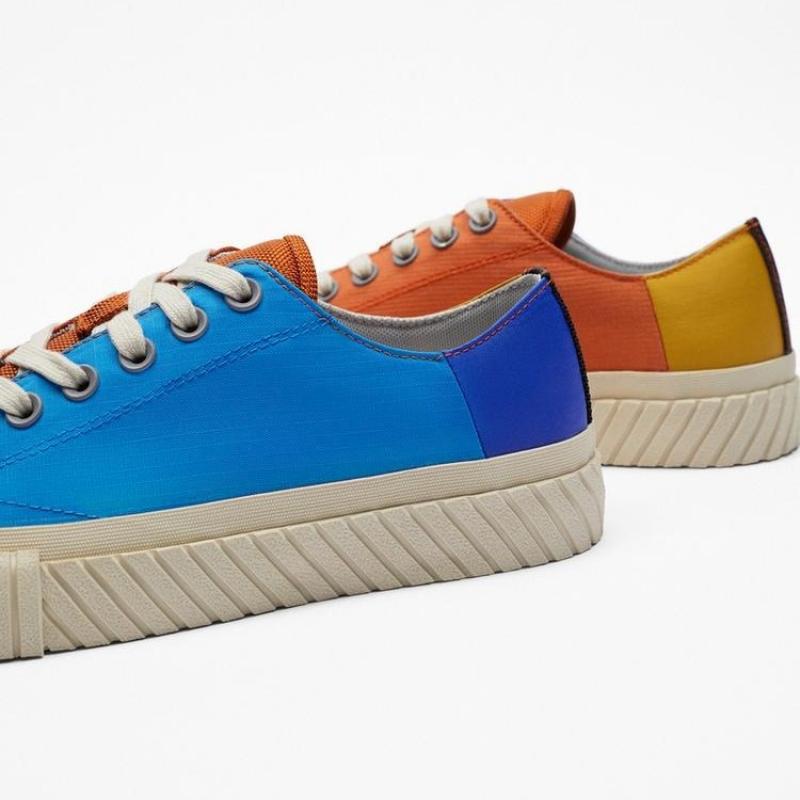 Giầy Zara CHUNKY TRAINERS - Multicoloured