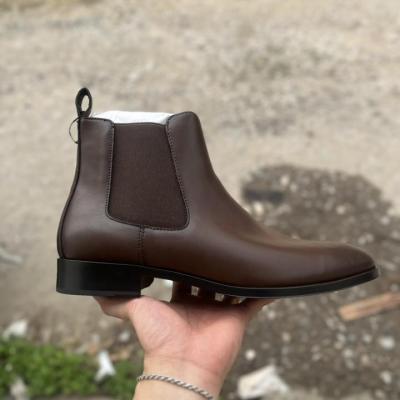 Giầy Zara Man Chelsea Boot Pointed - Brown