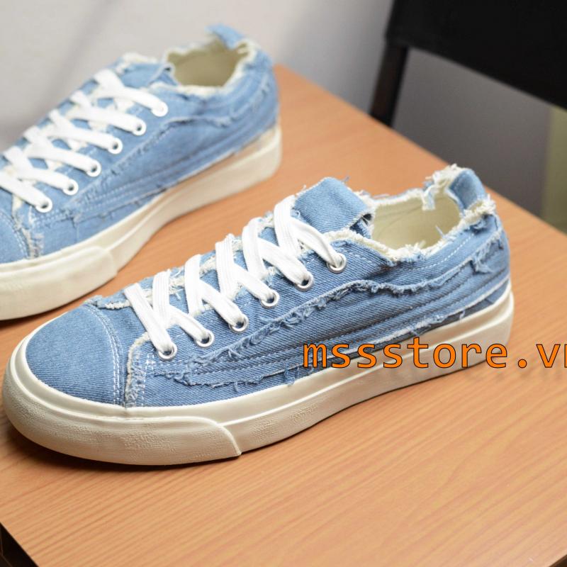 Giầy Zara Man Denim Blue Sneaker