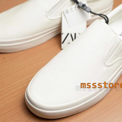 Giày Slip-On Zara Trainers- White