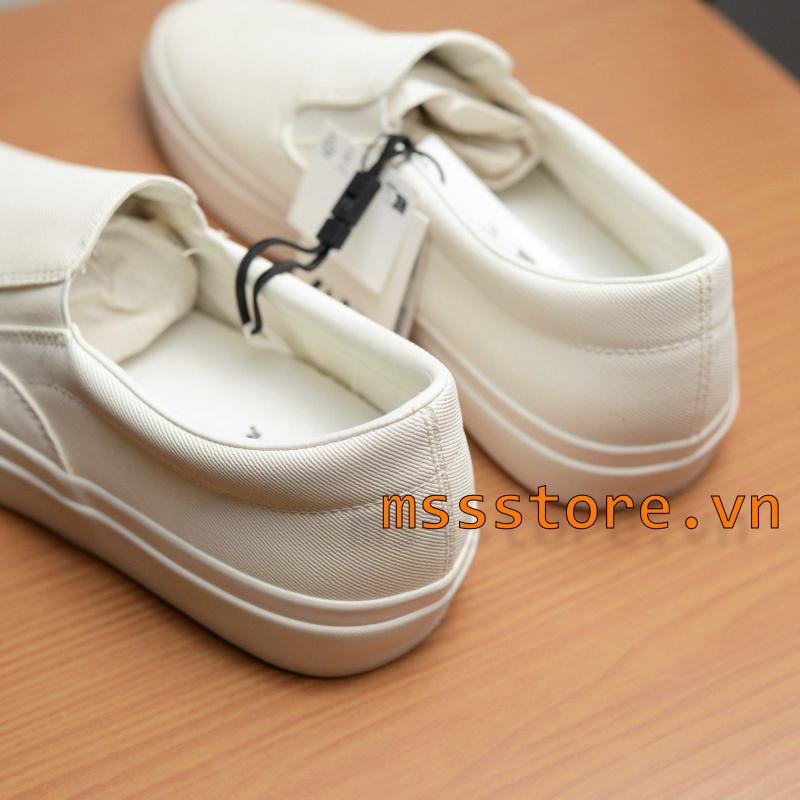 Giày Slip-On Zara Trainers- White
