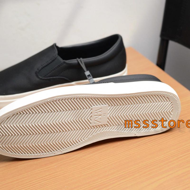 Giày Slip-On Zara Trainers - Black