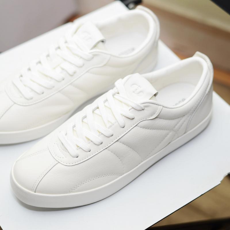 Giầy Zara Padded  Leather Trainers