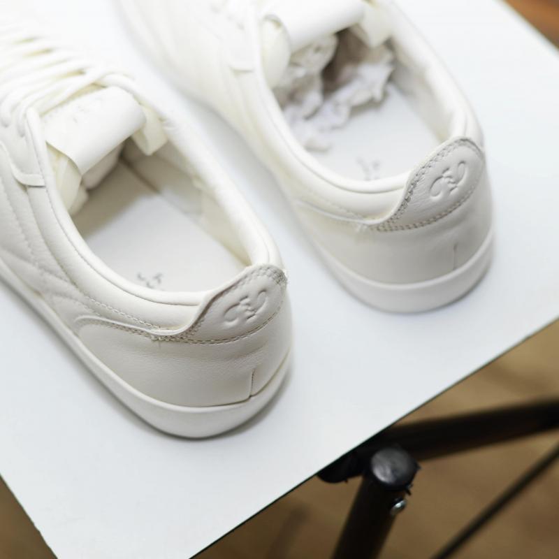 Giầy Zara Padded  Leather Trainers