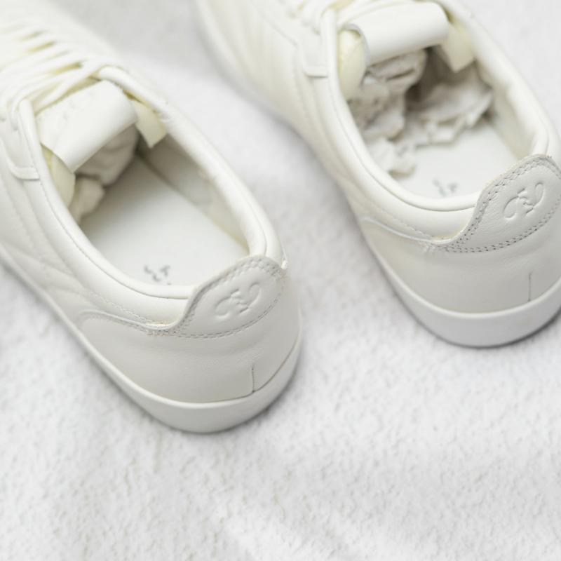 Giầy Zara Padded  Leather Trainers