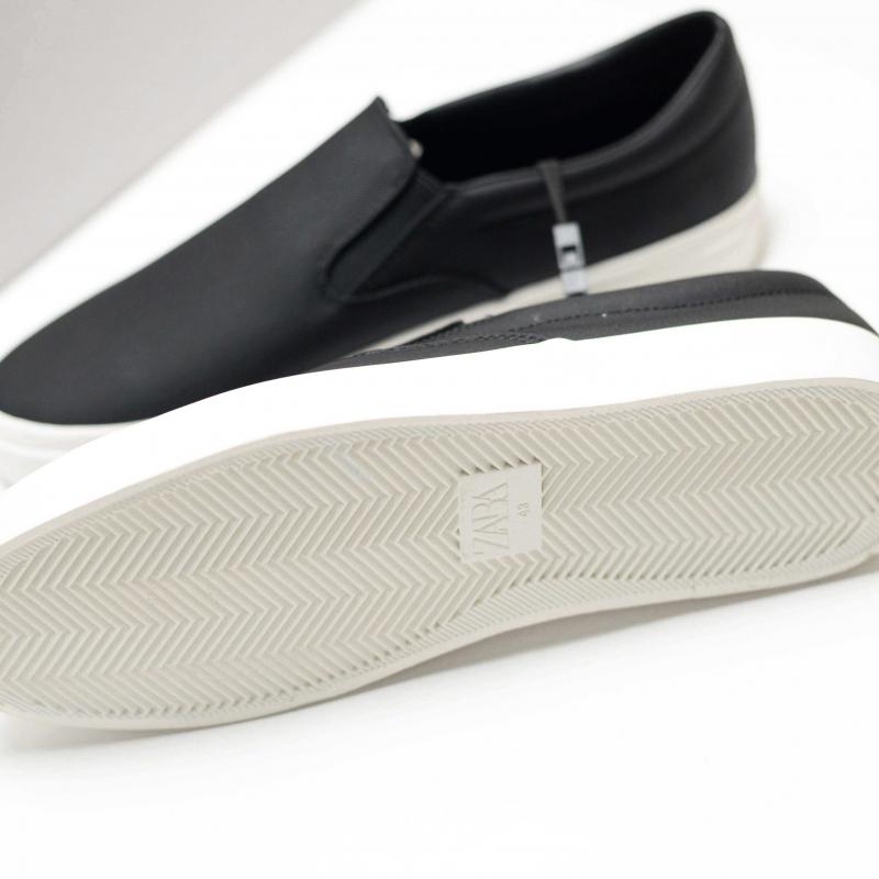 Giày Slip-On Zara Trainers - Black
