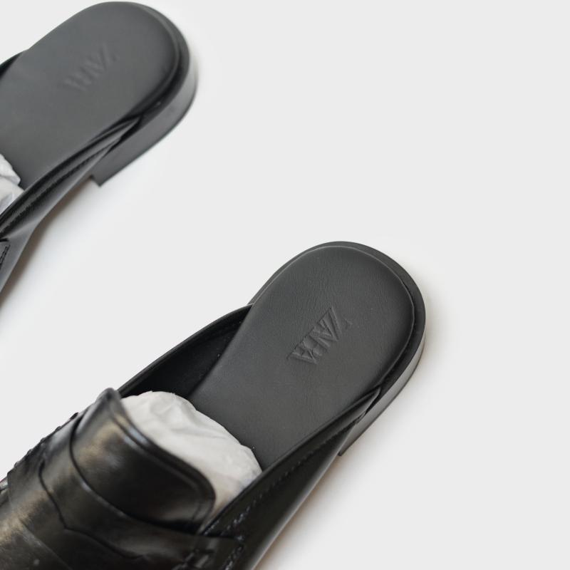 Giầy Zara Man Moccasin Hở Gót
